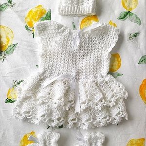 HAND MADE baby girl clothing
